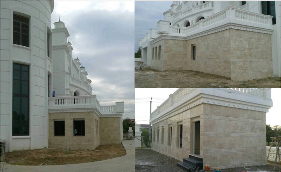 Beige marble project Villa