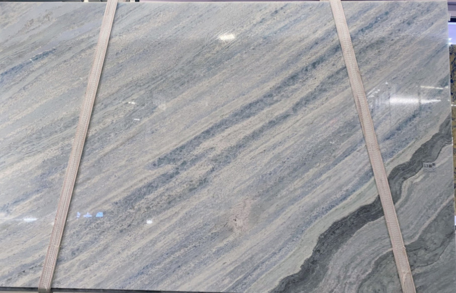 Ocean Blue Marble slab