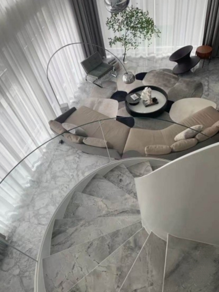 grey marble flooring