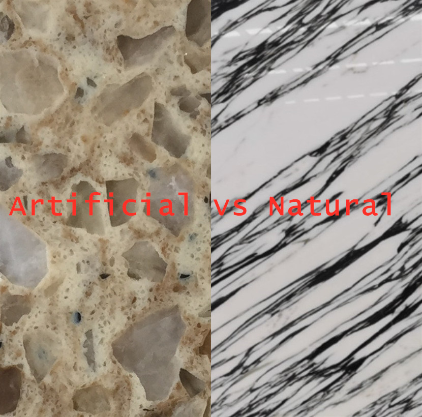 Artificial vs Natural, why artificial stone is cheaper than natural in usual?