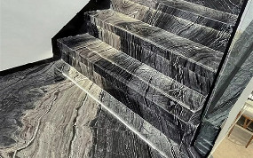 Black Forest Marble Stair & Lobby project
