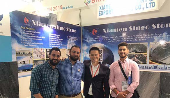 We were back from the stone fair-Marmomacc 2019 which was held in  Verona Italy ! 